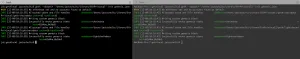 Initializing the chain for both nodes.